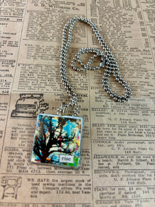 Upcycled necklace