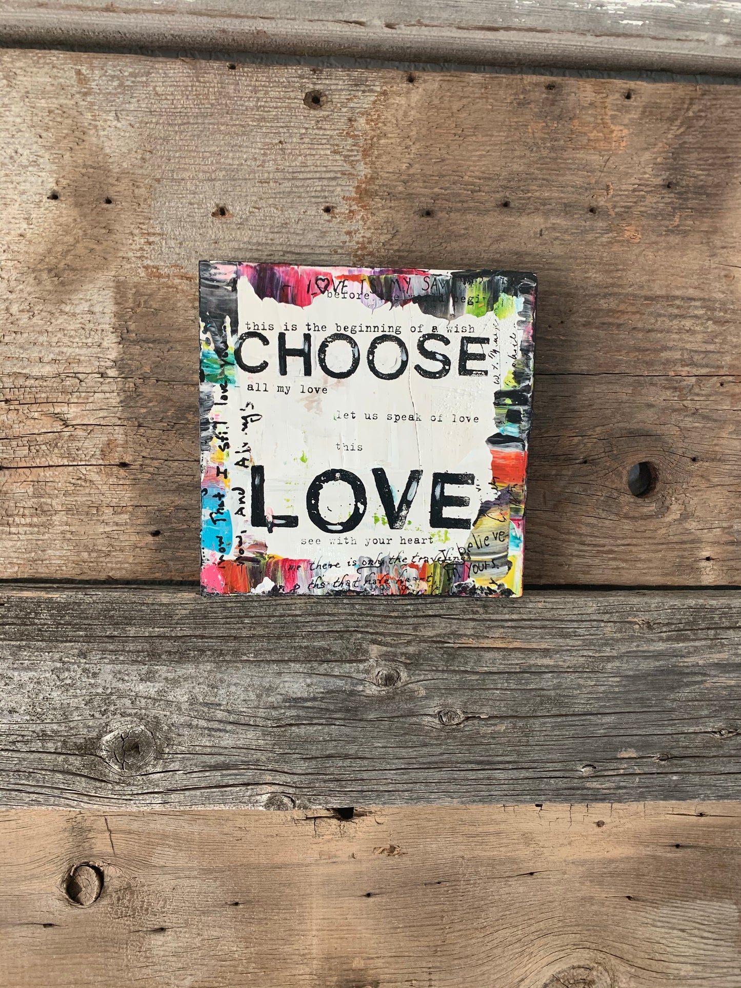 Choose love