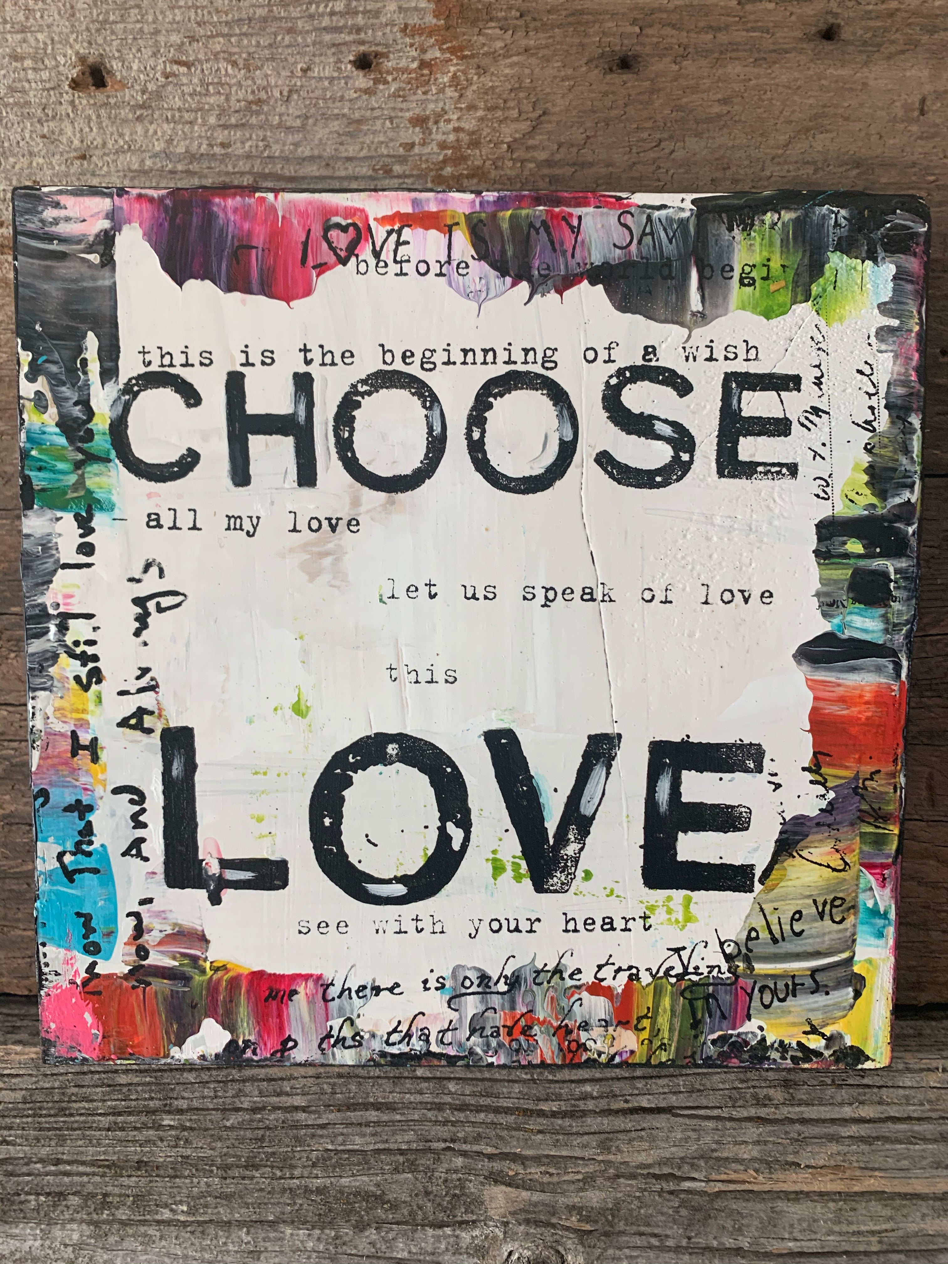Choose love – Lisa Diamor