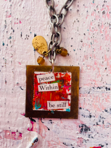 Upcycled necklace