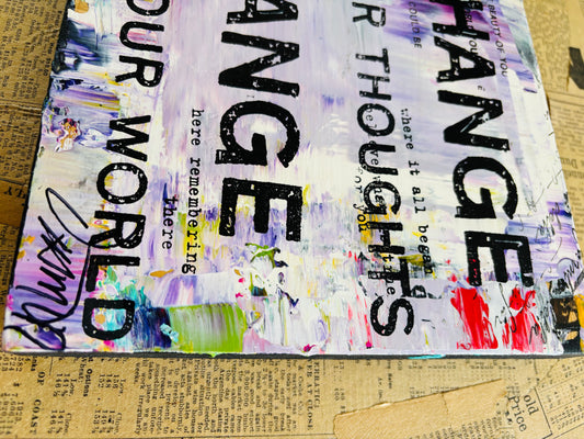 Change your thoughts