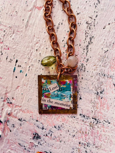 Upcycled necklace