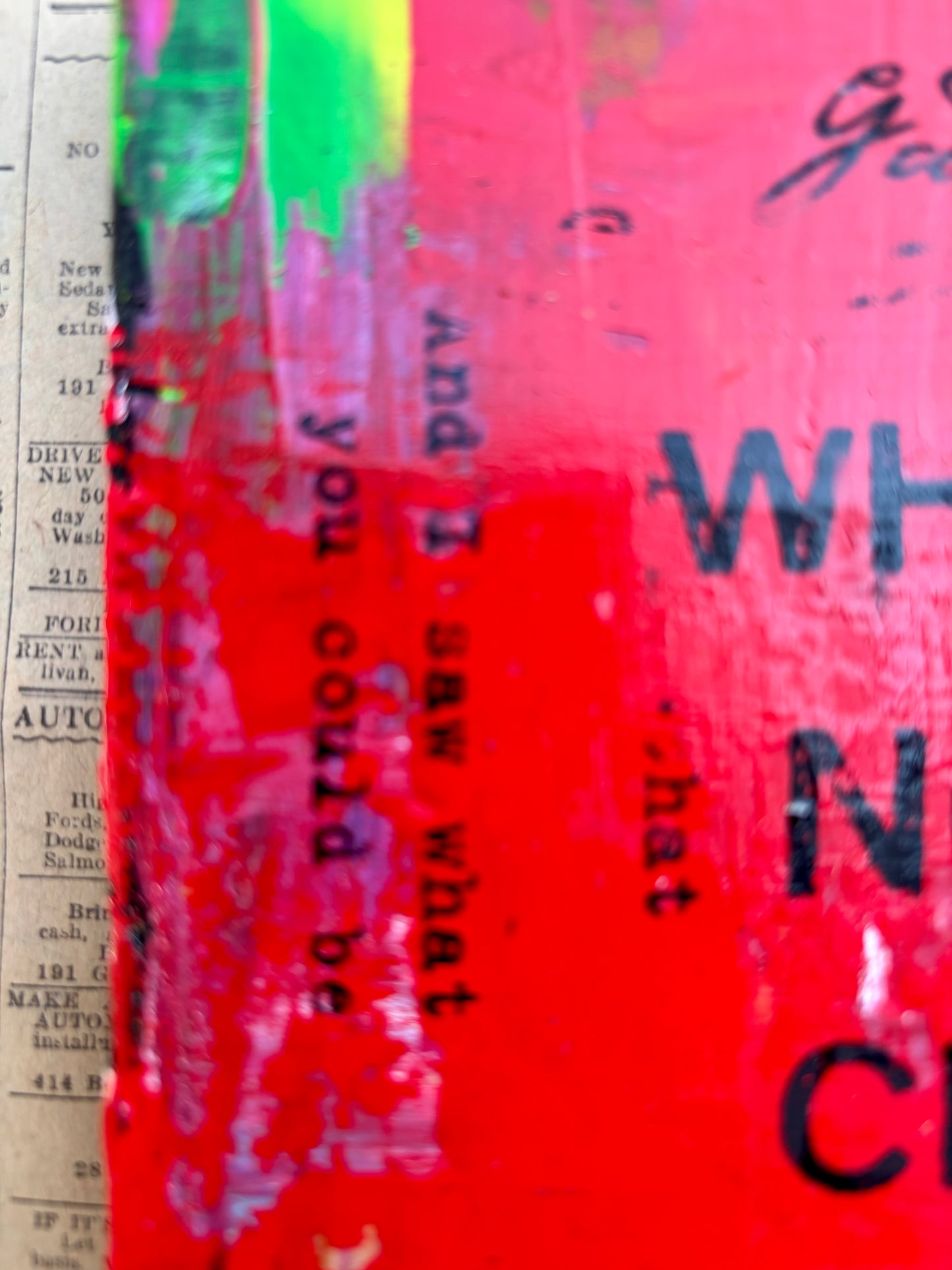 Who Am I Not To Change The World