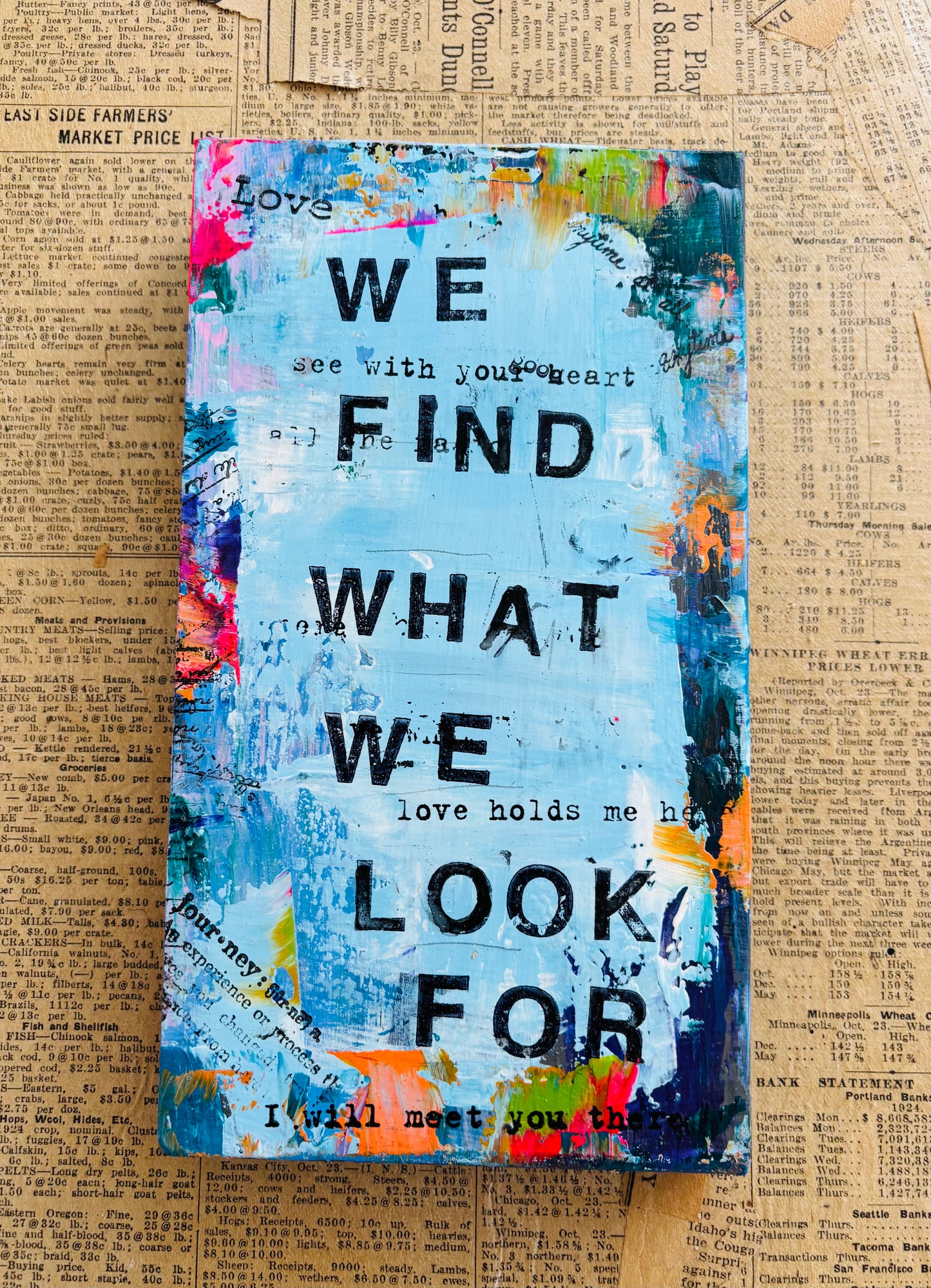 We Find What We Look For