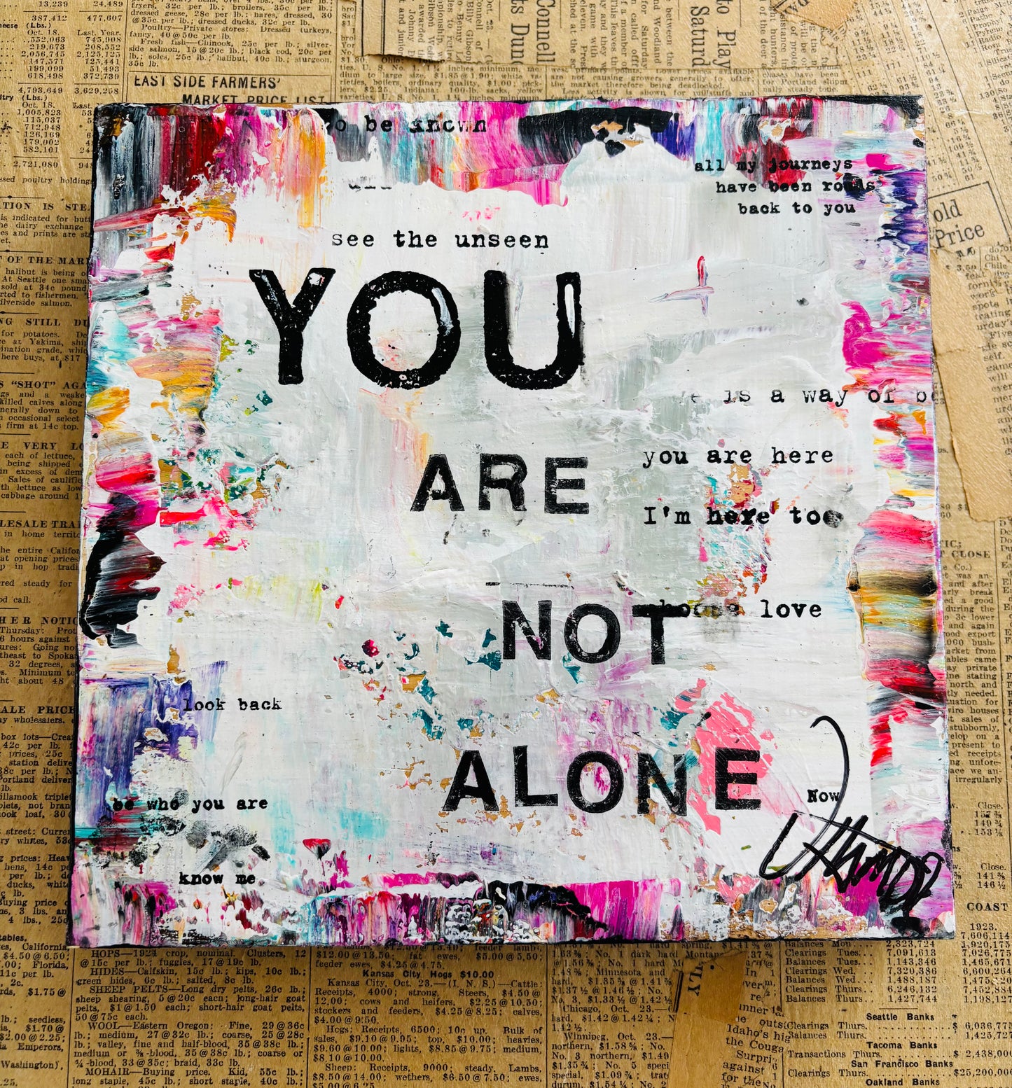 You are not alone