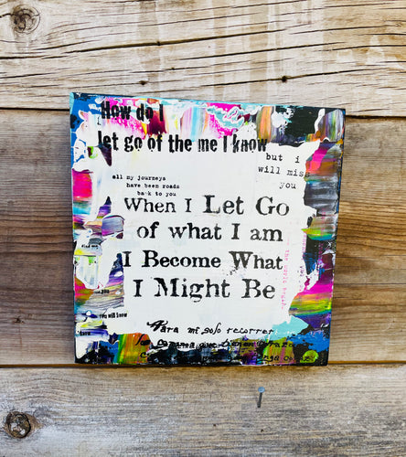 When I Let Go