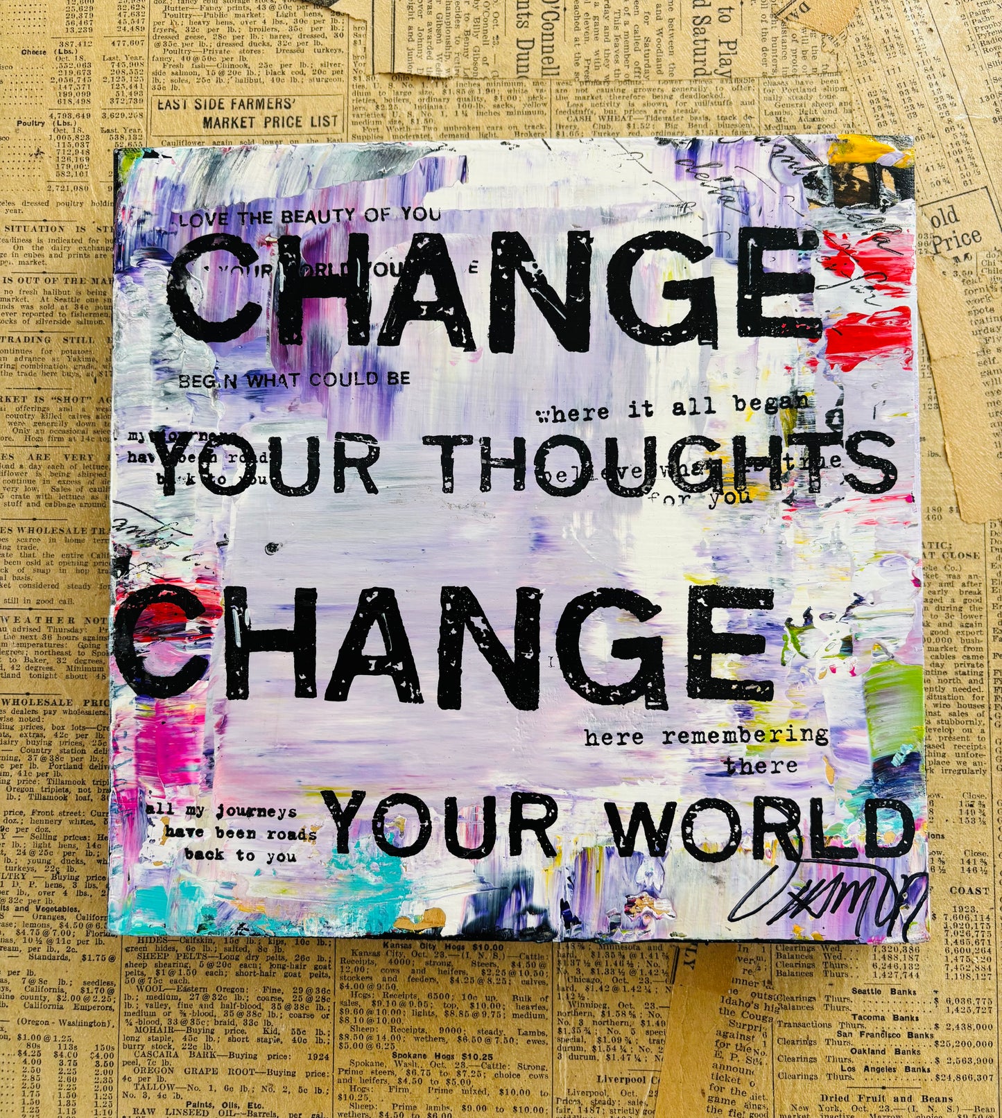 Change your thoughts