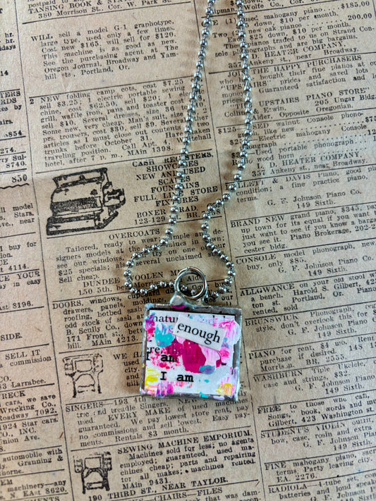 Upcycled necklace