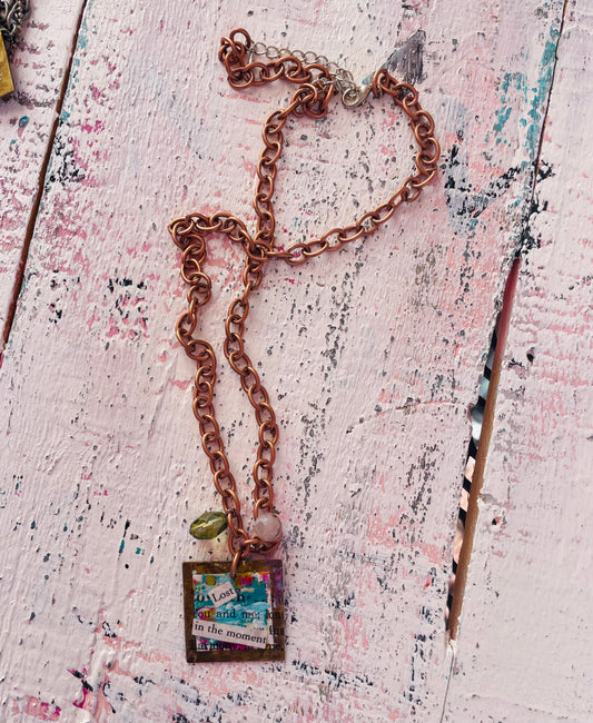 Upcycled necklace