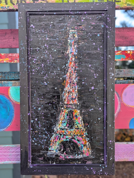 Eiffel Tower at night