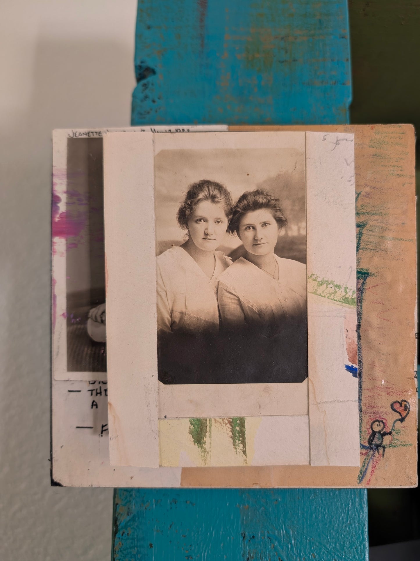 Sisters, 1920s - Lovebug with a Heart