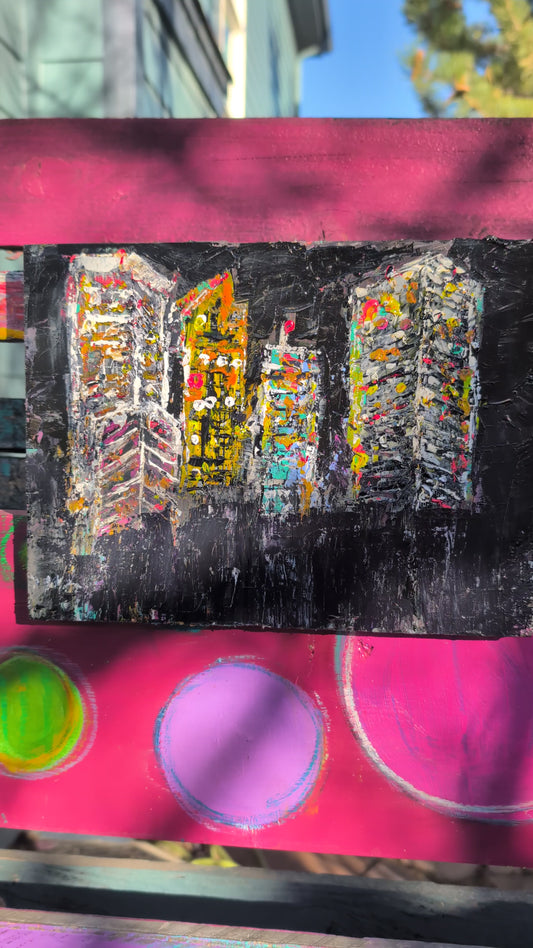 Denver Cityscape at night