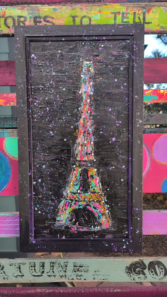 Eiffel Tower at night