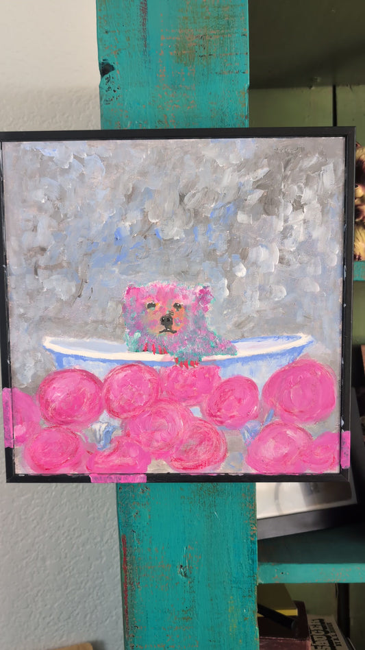 Baby Bear in the Bath