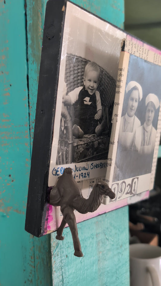 Two Nurses and a Camel